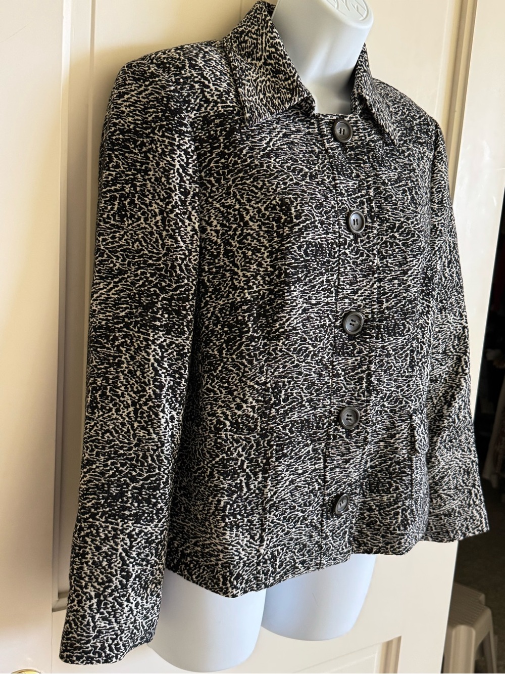 Neiman Marcus Exclusive Wool Blazer Jacket Coat